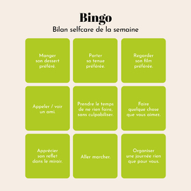 Combien de cases avez-vous cochées ? ✅

#Naturfit #Selfcare #Bingo #BienEtre #Bienveillance #Positive #Santé