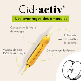 Pratiques et pleines de bienfaits, nos ampoules Cidractiv® favorisent votre digestion et votre contrôle de poids, réguleront votre glycémie et détoxifieront votre organisme afin d'avoir un système immunitaire renforcé. ✨

Retrouvez-les sur notre site internet (lien en bio).

#Naturfit #VinaigreDeCidre #Ampoule #Ineldea #Cidractiv #Glycemie #Detox